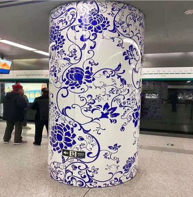 Piastra di copertura in alluminio per colonne di design moderno personalizzato 3 mm