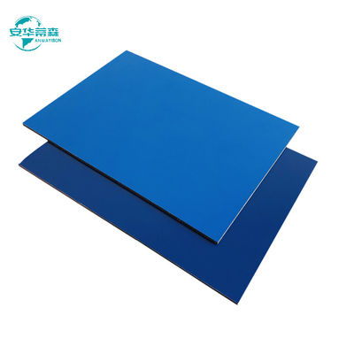 Nano rivestimento a prova di fuoco pannello ACP pannello composito in alluminio colore solido 1220mm 1250mm