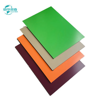Pannello composito a colori solidi 3 mm Resistenza alle intemperie Pannello Acp Sandwich 1220 mm 1250 mm
