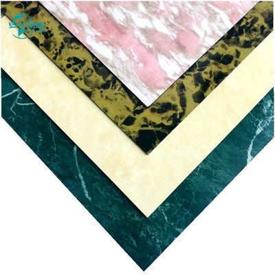 5mm 6mm Marmo Acp Modelli di marmo Acp Tetti di copertura Lastre da parete Tavole