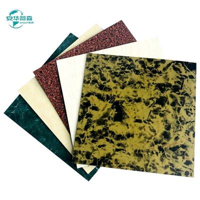 PE Rivestimento di marmo ACP 2 mm 3 mm pannelli compositi di alluminio per vari modelli di marmo