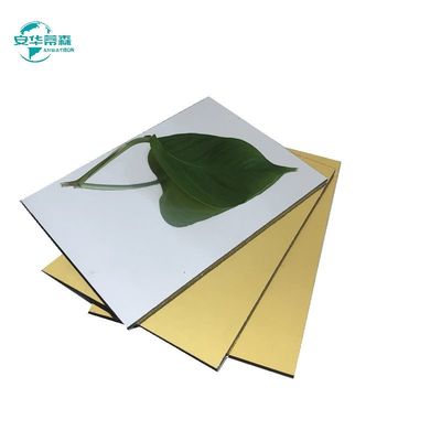 Specchio ACP con rivestimento in PVDF da 4 mm certificato CE per la decorazione degli interni