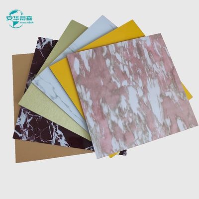 Pannello composito in alluminio ACP di marmo riciclabile 6 mm 5 mm